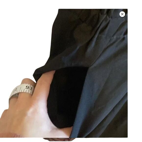 Donna Morgan All Black Elegant Balloon Sleeve Fitted Feminine Modest Jumper - Picture 4 of 6